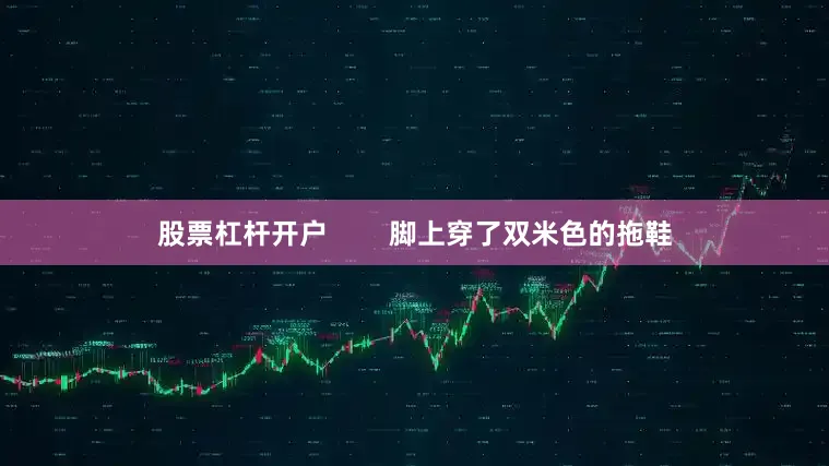 股票杠杆开户        脚上穿了双米色的拖鞋