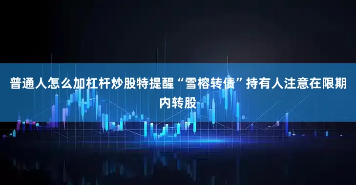 普通人怎么加杠杆炒股特提醒“雪榕转债”持有人注意在限期内转股
